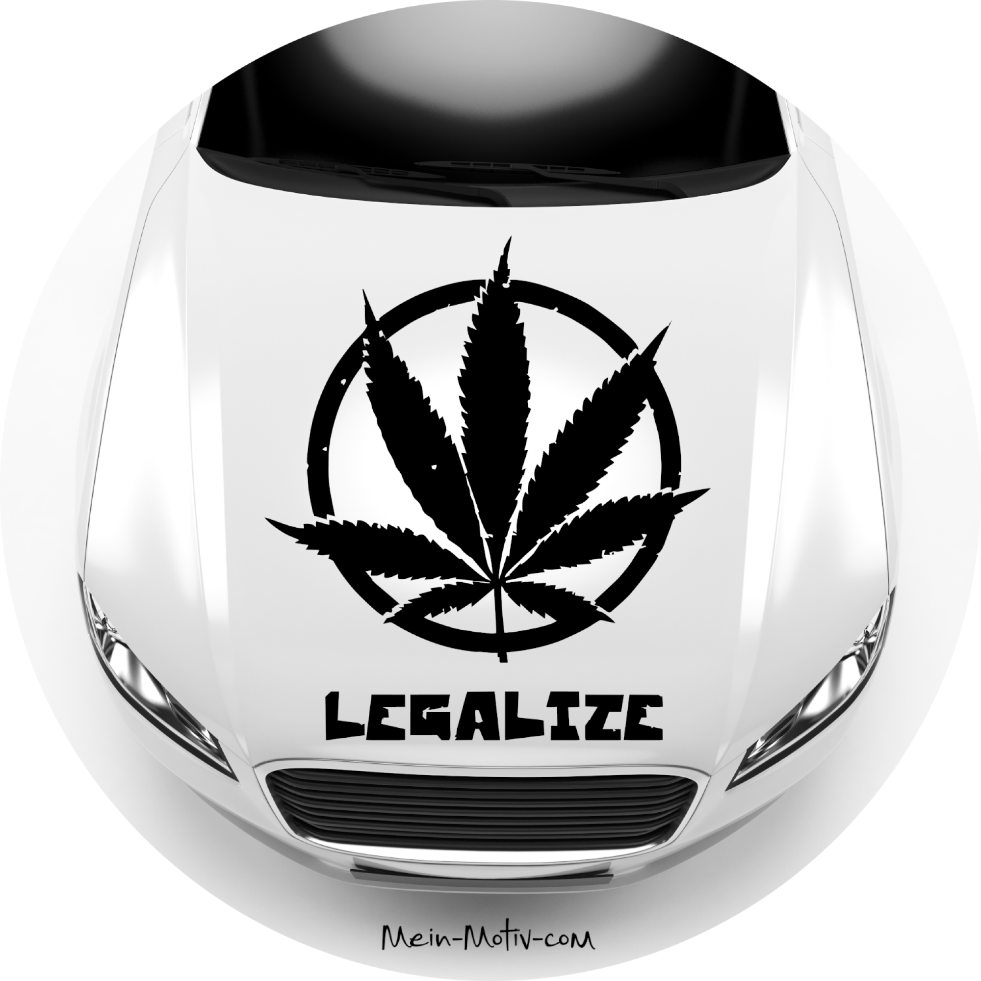 Aufkleber 31006 Legalize Cannabis